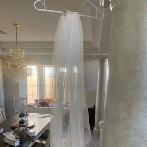 Wedding Bridal Veil with Comb 1 Tier